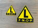 FNOP Les rijschool emaille bordjes, Antiek en Kunst, Ophalen of Verzenden
