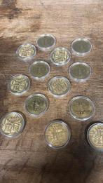 Bitcoin munten. 12 stuks., Overige landen, Losse munt, Goud, Overige waardes
