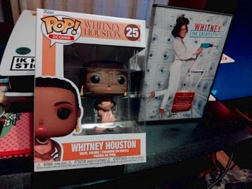 Whitney Houston funkopop nr 25 + greatest hits dvd beschikbaar voor biedingen