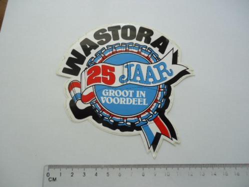 sticker oud Wastora warenhuis Zaandam AZ67 Az voetbal Az'67, Verzamelen, Stickers, Zo goed als nieuw, Bedrijf of Vereniging, Verzenden