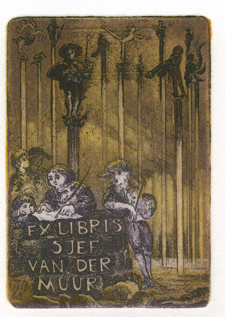 3124 Ex Libris Nederland : Michaël Jepkes, z.j., Verzenden