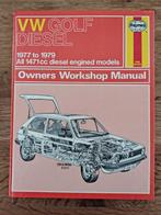 VW Golf Diesel 1977 to 1979 Workshop Manual Haynes, Ophalen of Verzenden
