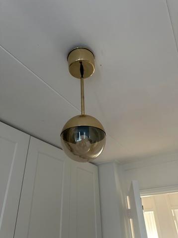 Gouden plafondlamp h&m home 3 stuks