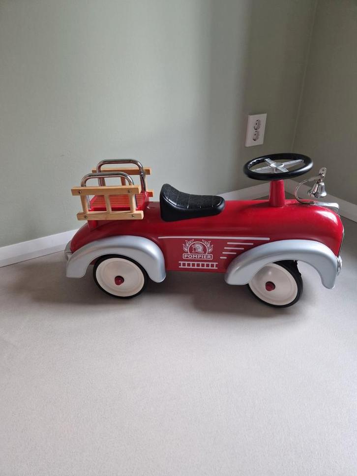 Baghera Brandweerauto - Loopauto - Zo goed als nieuw, Kinderen en Baby's, Speelgoed | Buiten | Voertuigen en Loopfietsen, Zo goed als nieuw
