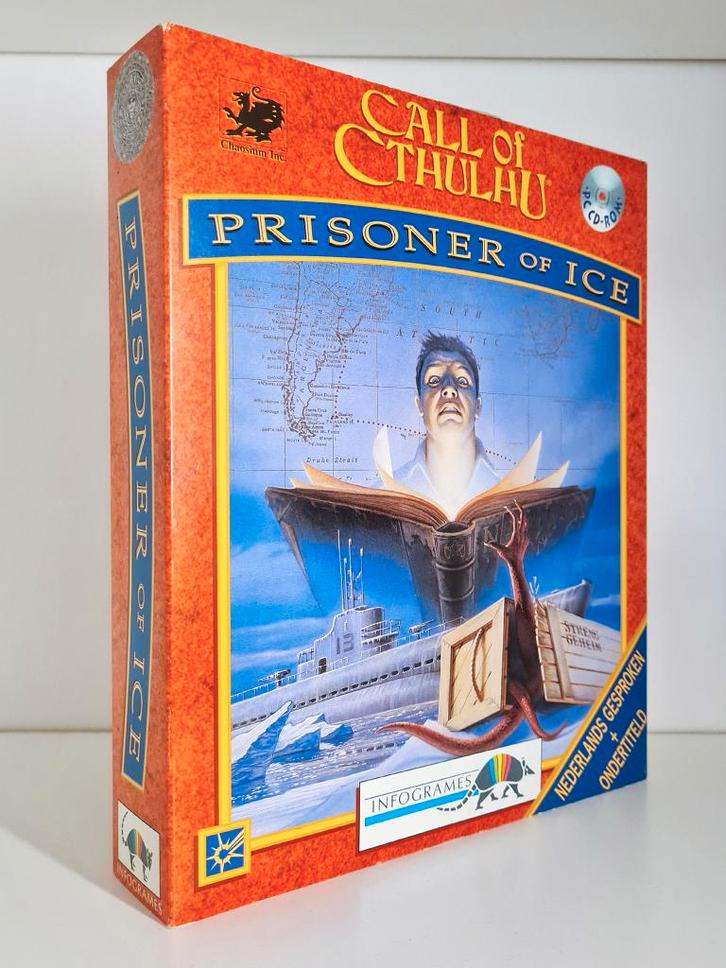 Call of Cthulhu: Prisoner of Ice - PC Big Box, Spelcomputers en Games, Games | Pc, Zo goed als nieuw, Avontuur en Actie, 1 speler