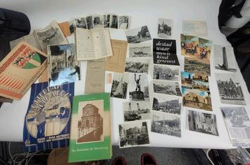 ansichtkaarten, foto's,  spaarboekje, boeken Rotterdam  beschikbaar voor biedingen