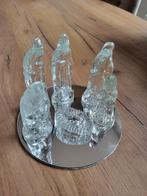 Glazen kerststal, Ophalen, Gebruikt