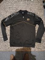 Zwart Cruyff trainingsjack, maat M, Ophalen of Verzenden, Zo goed als nieuw, Zwart, Algemeen