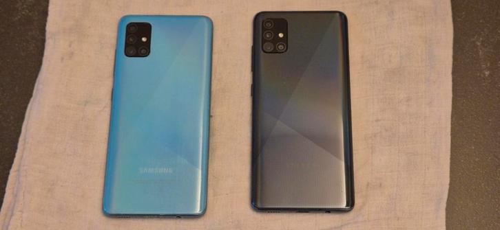 Samsung A51, prijs per stuk. 2 stuks beschikbaar., Telecommunicatie, Mobiele telefoons | Samsung, Gebruikt, Galaxy A, 128 GB, Zonder simlock