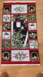 Kerst Panel Quiltstof 62x114cm, Hobby en Vrije tijd, Stoffen en Lappen, Overige kleuren, Nieuw, Ophalen of Verzenden, 30 tot 120 cm