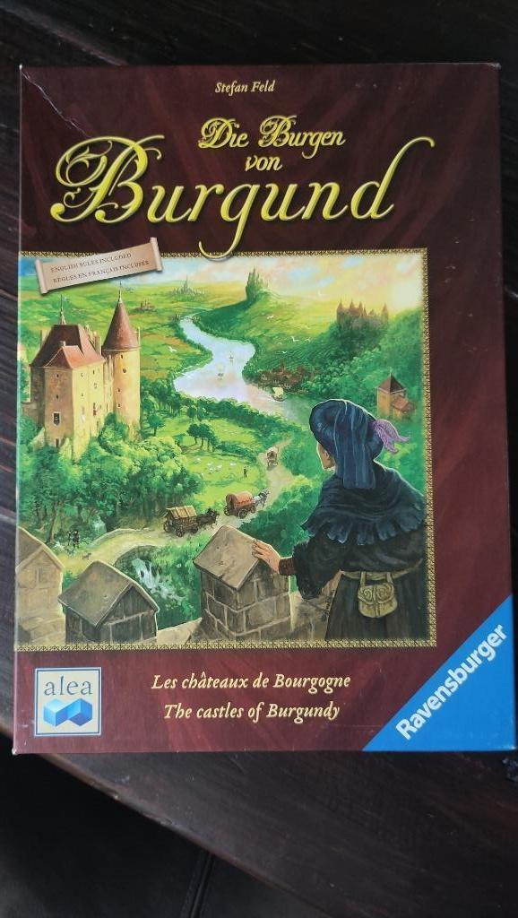 The Castles of Burgundy bordspel (2+1 gratis), Hobby en Vrije tijd, Gezelschapsspellen | Bordspellen, Zo goed als nieuw, Ophalen of Verzenden