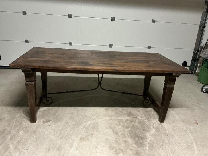 Spaanse eettafel., Antiek en Kunst, Antiek | Meubels | Tafels, Ophalen