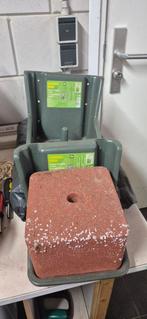 Liksteen en 2 houders, Ophalen