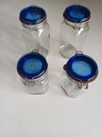 Vintage Fidenza made in Italy wekpoten glas, Ophalen of Verzenden, Gebruikt