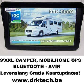 9' Mobilhome, Auto GPS 2025 IGO Europa Maps en Campercontact beschikbaar voor biedingen
