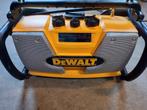 DeWalt bouwradio DC010 GB-OW, Audio, Tv en Foto, Radio's, Ophalen of Verzenden, Zo goed als nieuw, Bouwradio