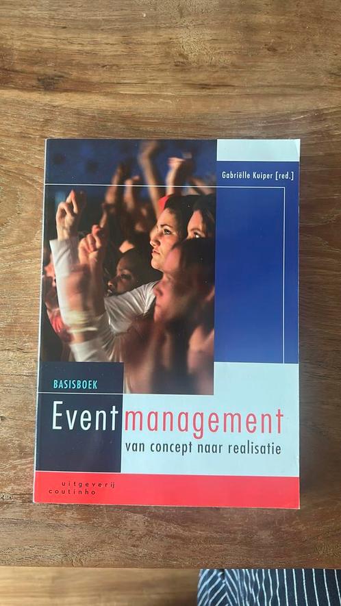 Basisboek eventmanagement, Boeken, Economie, Management en Marketing, Zo goed als nieuw, Management, Ophalen of Verzenden