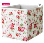 GEZOCHT: Dröna opbergbakken met bloemen, Huis en Inrichting, Ophalen, Zo goed als nieuw, Minder dan 50 cm