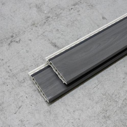 Restpartij kunststof gevelbekleding 90 m²  Novalit Rondkant, Doe-het-zelf en Verbouw, Platen en Panelen, Nieuw, Overige materialen