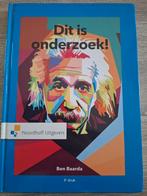 Dit is onderzoek! 9789001895440, Boeken, Studieboeken en Cursussen, Ophalen of Verzenden