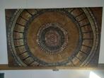 Schilderij, wandpaneel hout, mandala, structuur, nieuw, Ophalen, 50 tot 75 cm, Nieuw, Schilderij