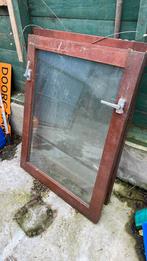 2x kiep/ uitzetraam enkelglas, Ophalen, Gebruikt, Minder dan 80 cm