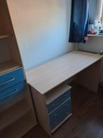 Bureau met boekenkast en ladenkast, Huis en Inrichting, Bureaus, Ophalen, Gebruikt