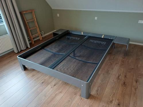 Auping Auronde 2 persoons bed incl nachtkastjes 160x200, Huis en Inrichting, Slaapkamer | Bedden, Gebruikt, Tweepersoons, 160 cm
