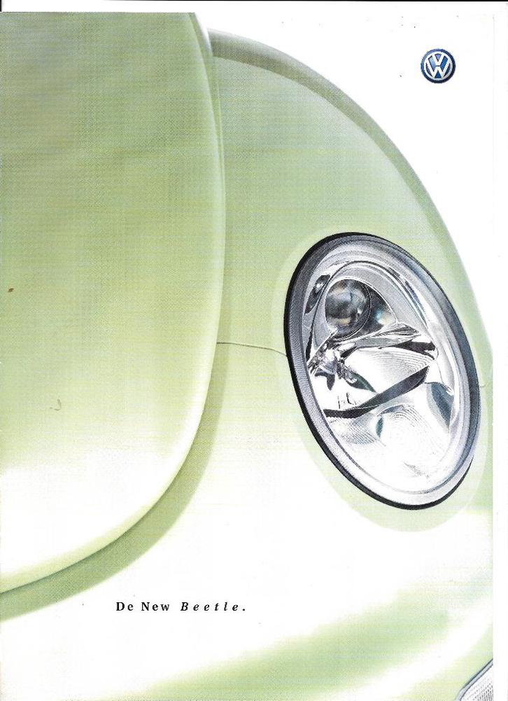 VOLKSWAGEN NEW BEETLE, Boeken, Auto's | Folders en Tijdschriften, Zo goed als nieuw, Volkswagen, Ophalen of Verzenden