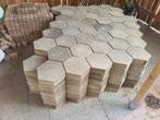 263 terrastegels en 347 klinkers., Tuin en Terras, Ophalen, Gebruikt, Klinkers, 10 m² of meer