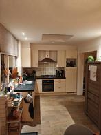 Cremewitte keuken L-vorm, Ophalen, Gebruikt, Hoekkeuken, Kunststof