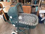 Vintage combi kinderwagen, Kinderen en Baby's, Kinderwagens en Combinaties, Overige merken, Combiwagen, Zo goed als nieuw, Met reiswieg