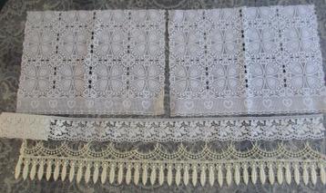 beige kant 9cm / kunststof kant / kunststof kastrand 4 m. beschikbaar voor biedingen