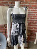Zomer jurk van Hot Item maat S, Douwenmaat 8-3 Meppel, Hot Item, Info@again.nu, Zwart