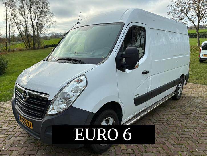 Opel Movano 2.3 CDTI L2H2 131pk EURO 6 AIRCO TREKHAAK CRUISE, Auto's, Bestelauto's, Bedrijf, Te koop, ABS, Airbags, Airconditioning