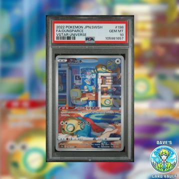 Dunsparce #198 - Japanese VSTAR Universe - PSA 10 beschikbaar voor biedingen