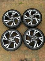 Renault Megane GT velgen met zomerbanden, Auto-onderdelen, Banden en Velgen, Ophalen, 18 inch, Gebruikt, Velg(en)