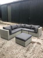 Wicker Loungeset (5-delig), Ophalen, 5 zitplaatsen, Bijzettafel, Zo goed als nieuw