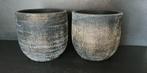 2 zeer mooie bloempotten, Ophalen of Verzenden, Zo goed als nieuw