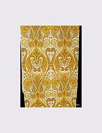 3710 Paisley behang okergoud seventies stijl vintage swiet, Verzenden, Minder dan 10 m², Wit