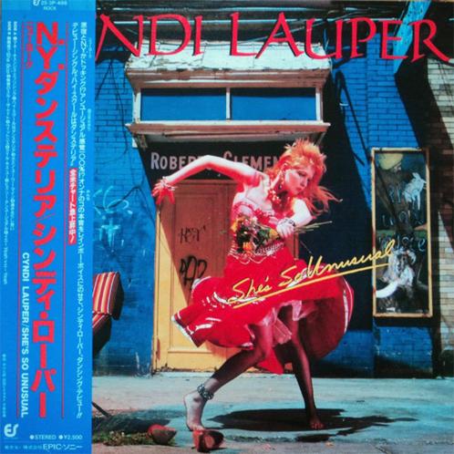Cyndi Lauper - She's So Unusual (Japan 1983), Cd's en Dvd's, Vinyl | Pop, Zo goed als nieuw, 1980 tot 2000, 12 inch, Ophalen of Verzenden