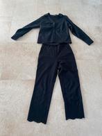 Maicazz broek en blouse maat 40, Ophalen of Verzenden, Zo goed als nieuw, Maat 38/40 (M), Zwart