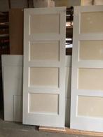 4-slag antieke 4-vlaks Bruynzeel paneeldeuren, 4/73x201 cm, Ophalen, Gebruikt