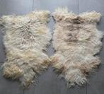 Lammy vacht - 2x Ijslandse schapenvacht ecologisch gelooid, Huis en Inrichting, Woonaccessoires | Plaids en Woondekens, Ophalen of Verzenden