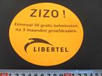 sticker LIBERTEL ZIZO !, Ophalen, Zo goed als nieuw, Sticker