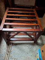 Houten Bijzettafel/Salontafel, Gebruikt, 55 tot 75 cm, Hout, Ophalen