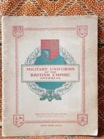 Militaria uniformen oud Engels album met sigarettenplaatjes., Ophalen of Verzenden
