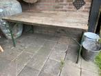Oude inklapbare markttafel, Ophalen