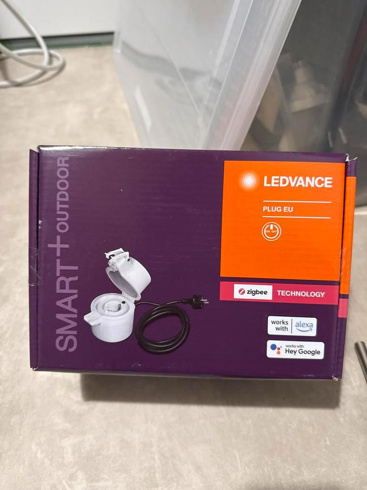 Ledvance Smart+ Outdoor Stopcontact Zigbee, Doe-het-zelf en Verbouw, Elektra en Kabels, Nieuw, Stopcontact, Ophalen