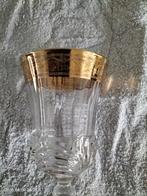Cristal Murano goud ingelegde kristallen wijn/glas., Ophalen of Verzenden